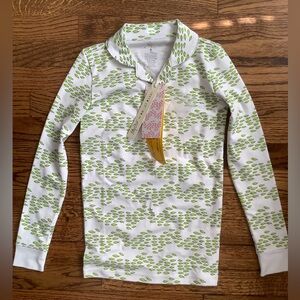 NWT Lilly Sasto x Roller Rabbit Minnows Pajama Top